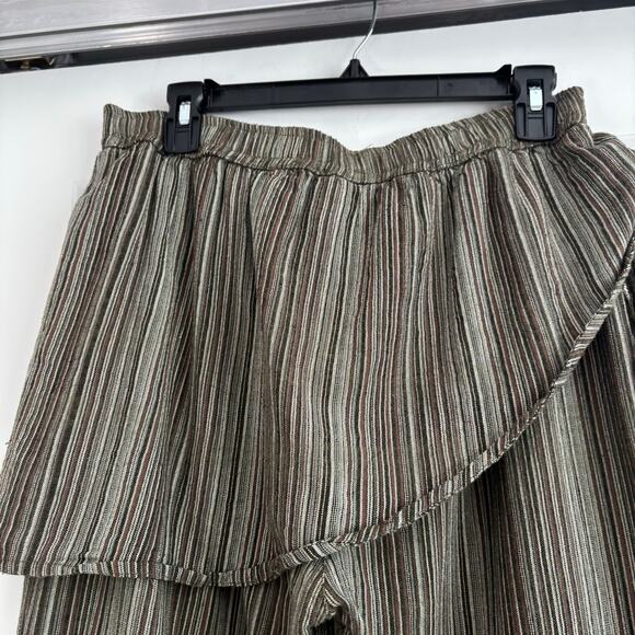 Lakhays Women’s Boho Bohemian Festival Artisan Wide Leg Pants Sz M/L Hippie - Picture 7 of 14
